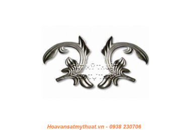 Phụ kiện hoa lá thép/ sắt đúc  1519
