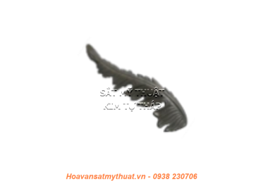 Phụ kiện hoa lá thép/ sắt đúc  1524