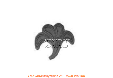 Phụ kiện hoa lá thép/ sắt đúc  1547