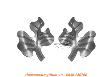 Hoa lá thép / sắt dập 2111