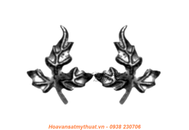 Hoa lá thép / sắt dập 2116