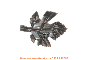 Phụ kiện hoa lá thép/ sắt dập 2123