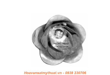 Phụ kiện hoa lá thép/ sắt dập 2136
