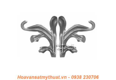Phụ kiện hoa lá thép/ sắt dập 2150