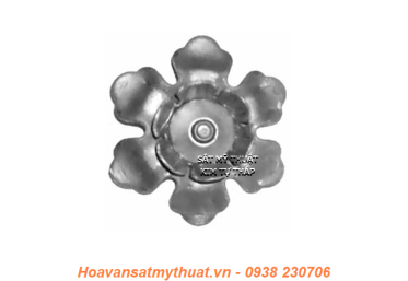 Phụ kiện hoa lá thép/ sắt dập 2154
