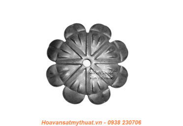 Phụ kiện hoa lá thép/ sắt dập 2164