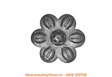Phụ kiện hoa lá thép/ sắt dập 2165