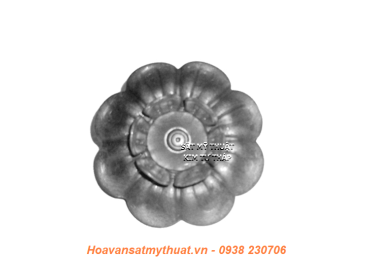 Phụ kiện hoa lá thép/ sắt dập 2174