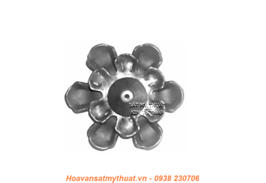 Phụ kiện hoa lá thép/ sắt dập 2181