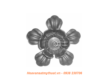 Phụ kiện hoa lá thép/ sắt dập 2184