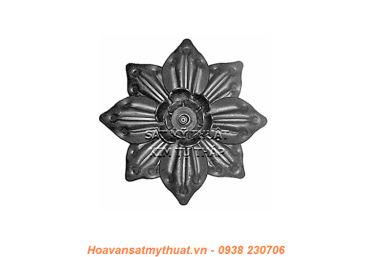 Phụ kiện hoa lá thép/ sắt dập 2198