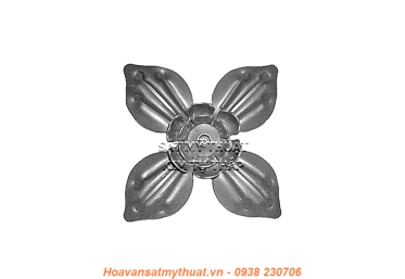 Phụ kiện hoa lá thép/ sắt dập 2199