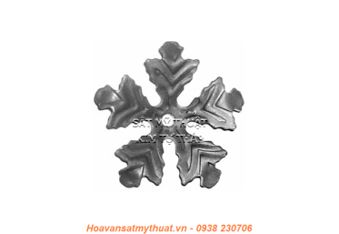 Phụ kiện hoa lá thép/ sắt dập 2207
