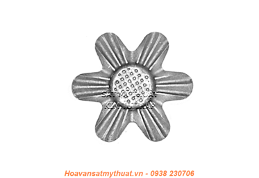 Phụ kiện hoa lá thép/ sắt dập 2209