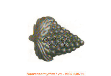 Phụ kiện hoa lá thép/ sắt dập 2217