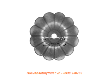 Phụ kiện hoa lá thép/ sắt dập 2224