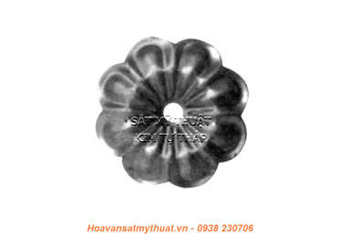 Phụ kiện hoa lá thép/ sắt dập 2225
