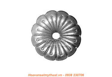 Phụ kiện hoa lá thép/ sắt dập 2226