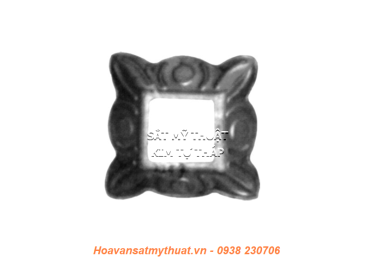 Phụ kiện hoa lá thép/ sắt dập 2238