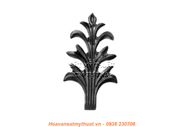 Phụ kiện hoa lá thép/ sắt dập 2255