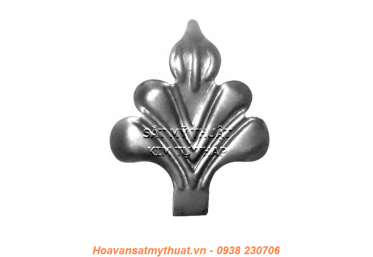 Phụ kiện hoa lá thép/ sắt dập 2259
