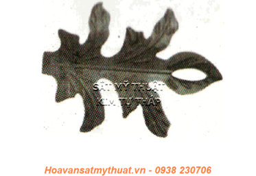 Phụ kiện hoa lá thép/ sắt dập 2261