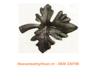 Phụ kiện hoa lá thép/ sắt dập 2263