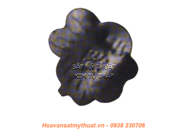 Phụ kiện hoa lá thép/ sắt dập 2267
