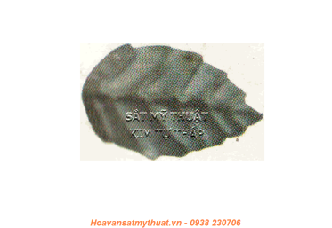 Phụ kiện hoa lá thép/ sắt dập 2271