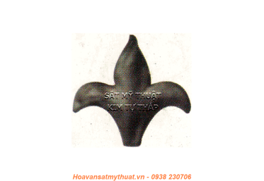 Phụ kiện hoa lá thép/ sắt dập 2278