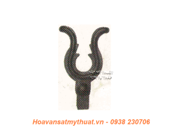 Phụ kiện hoa lá thép/ sắt dập 2320