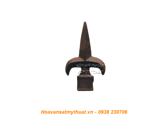Chông sắt mũi giáo sắt mỹ thuật 1197