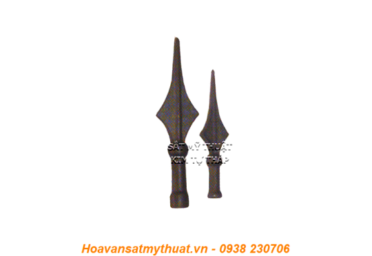 Chông sắt mũi giáo sắt mỹ thuật 1198