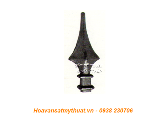 Chông sắt mũi giáo sắt mỹ thuật 119908