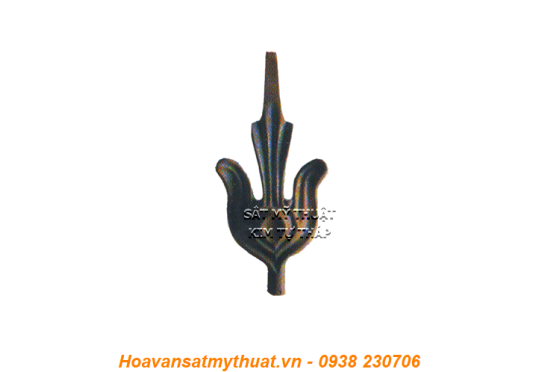 Chông sắt mũi giáo sắt mỹ thuật 1204