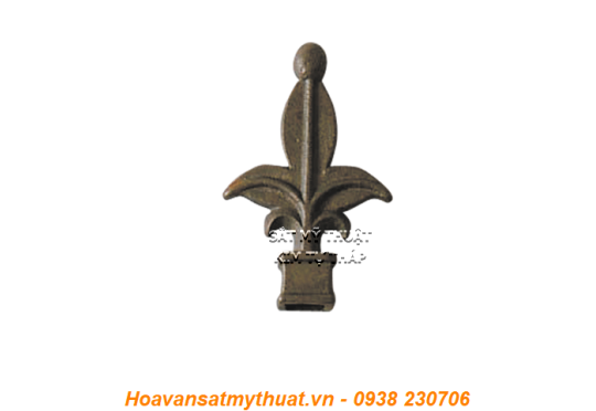 Chông sắt mũi giáo sắt mỹ thuật 1309