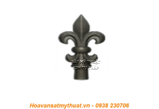 Chông sắt mũi giáo sắt mỹ thuật 1535