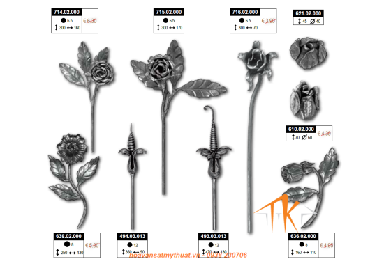 CATALOGUE PHỤ KIỆN SẮT 2018 TRANG 9