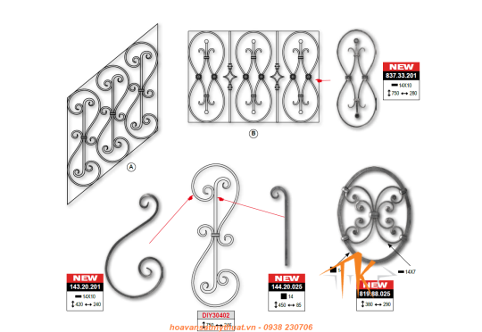 CATALOGUE PHỤ KIỆN SẮT 2018 TRANG 10