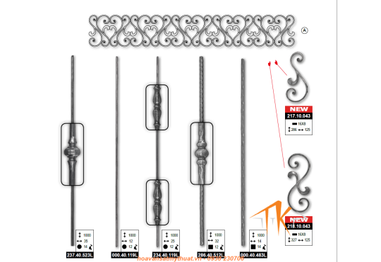 CATALOGUE PHỤ KIỆN SẮT 2018 TRANG 11