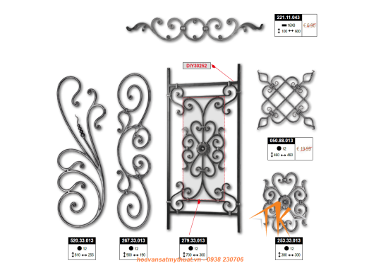 CATALOGUE PHỤ KIỆN SẮT 2018 TRANG 15