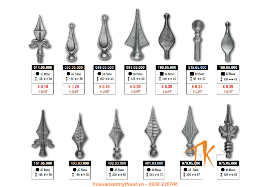 CATALOGUE PHỤ KIỆN SẮT 2018 TRANG 55