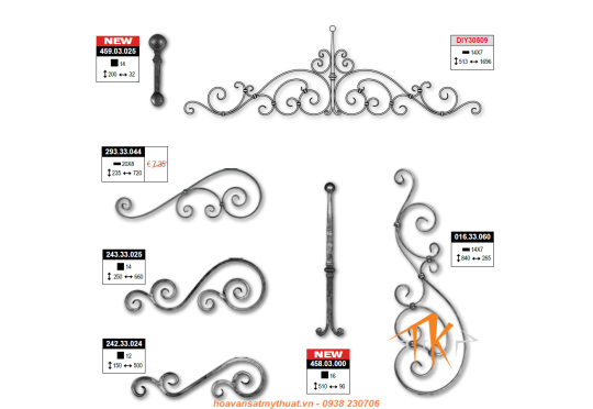 CATALOGUE PHỤ KIỆN SẮT 2018 TRANG 67