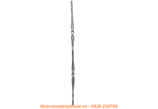 Cụm Hoa văn sắt cầu thang lan can ban công PKCT09