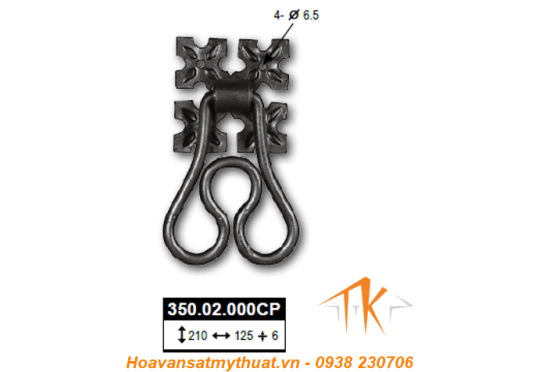 Tay nắm cửa sắt TNC022