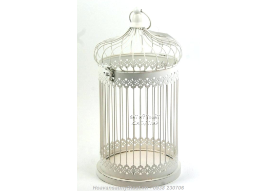 Lồng chim bằng sắt trang trí tiệc LC010