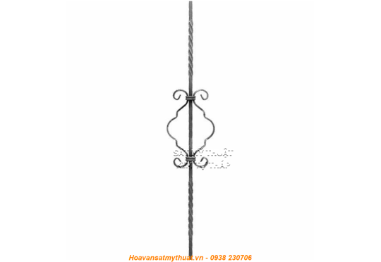 CỤM HOA VĂN SẮT CẦU THANG LAN CAN BAN CÔNG PKCT094