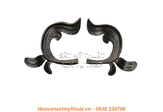 Phụ kiện hoa lá thép/ sắt đúc 1112