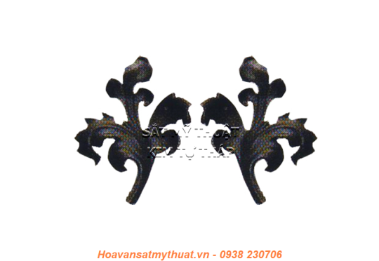 Phụ kiện hoa lá thép/ sắt đúc 1113