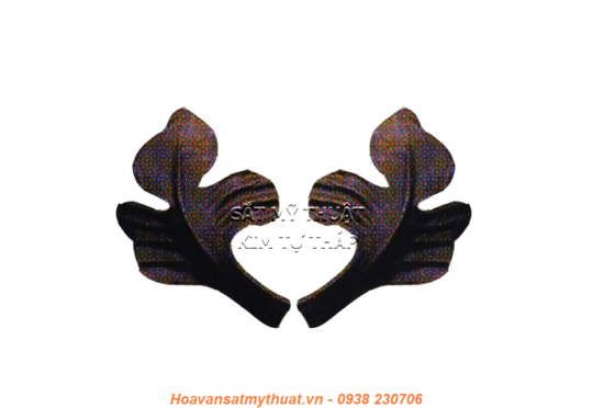 Phụ kiện hoa lá thép/ sắt đúc 1119
